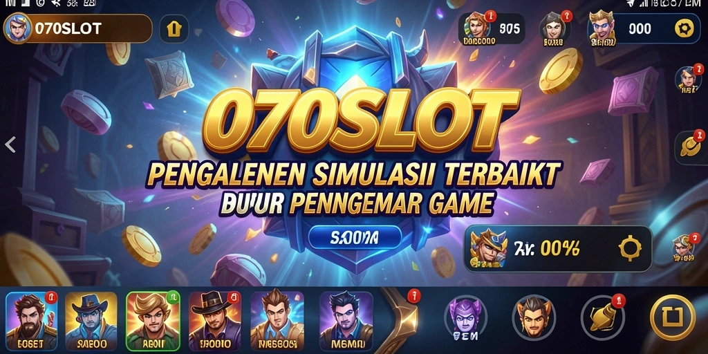 Screenshot utama 070SLOT menampilkan gameplay simulasi yang menarik.