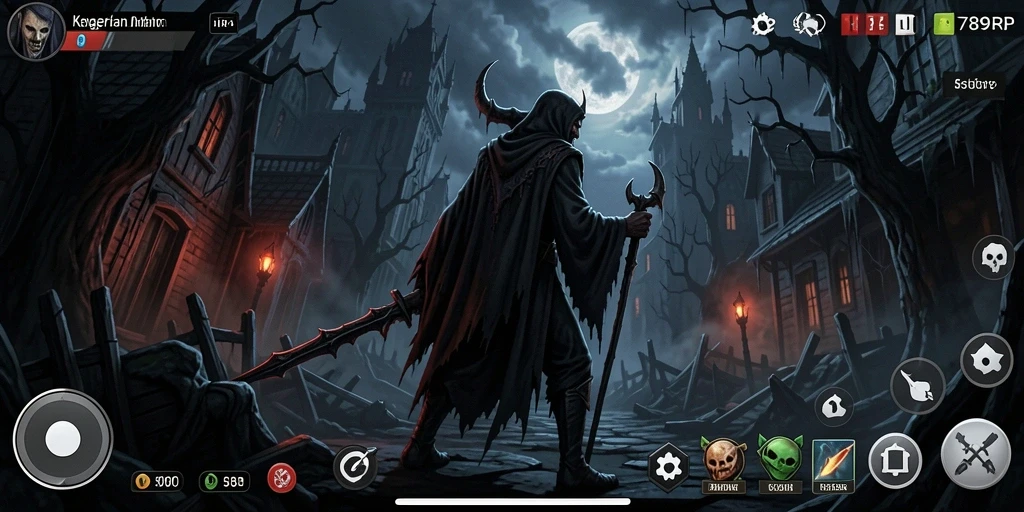 Tampilan menakutkan saat gameplay di 789RP.