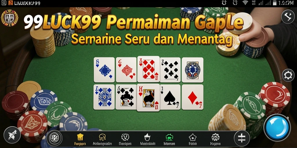 Tampilan gameplay seru dan menarik dari 99LUCK99.