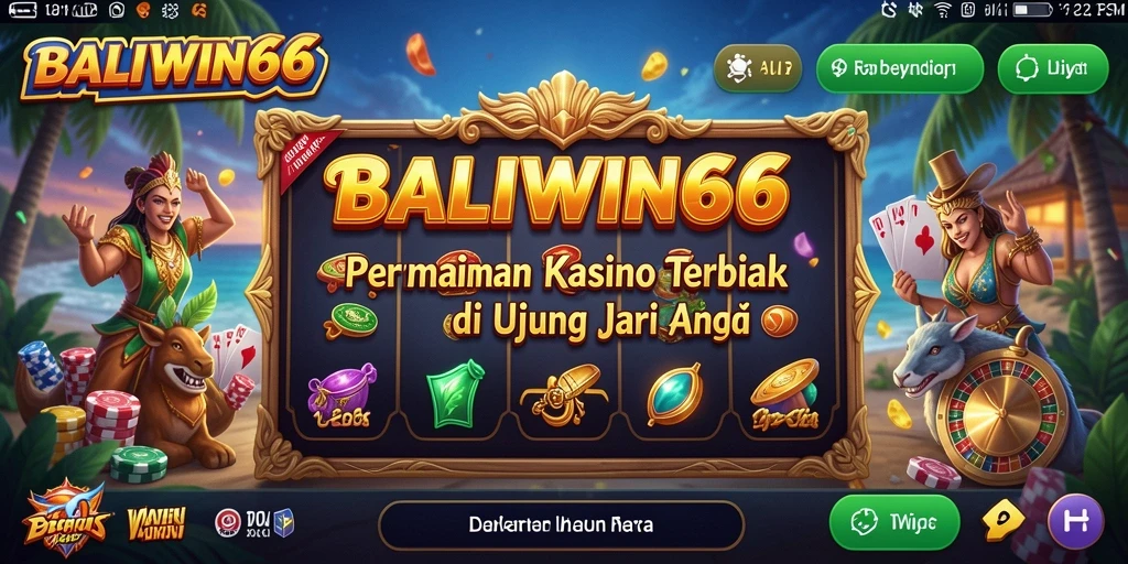 Gameplay menarik di BALIWIN66 yang menampilkan keseruan Kasino.