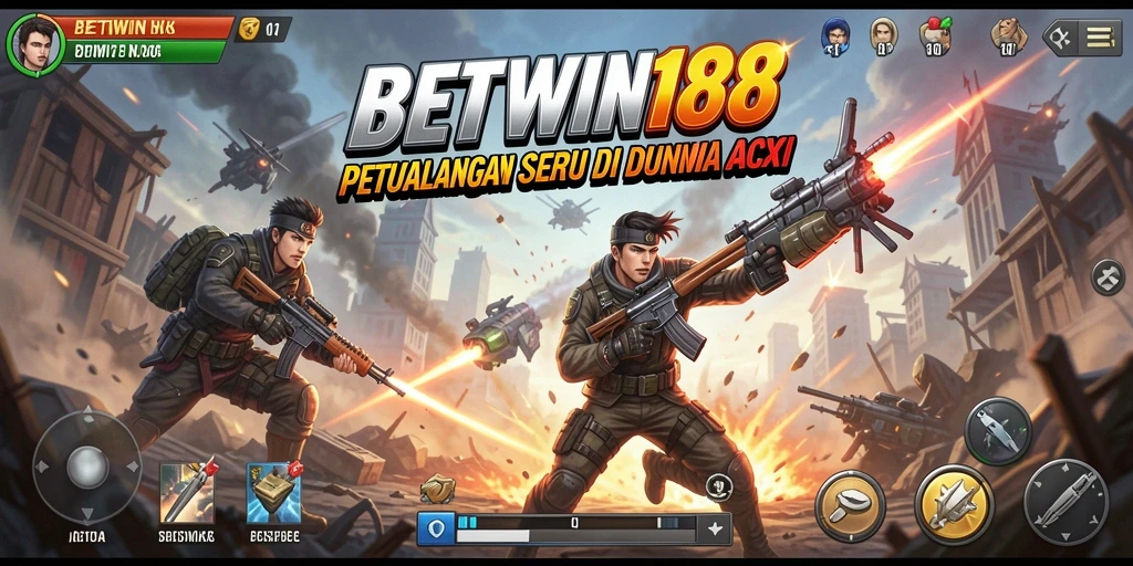 Tampilan gameplay BETWIN188 yang mendebarkan dengan aksi yang intens.