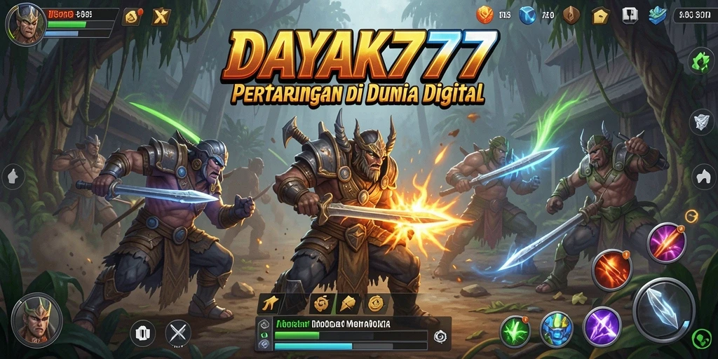 Tampilan seru dari pertempuran di DAYAK777