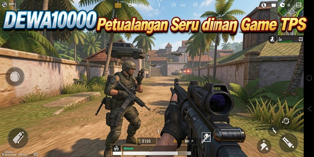 Tampilan gameplay intens dalam DEWA1000, seru dan mendebarkan.