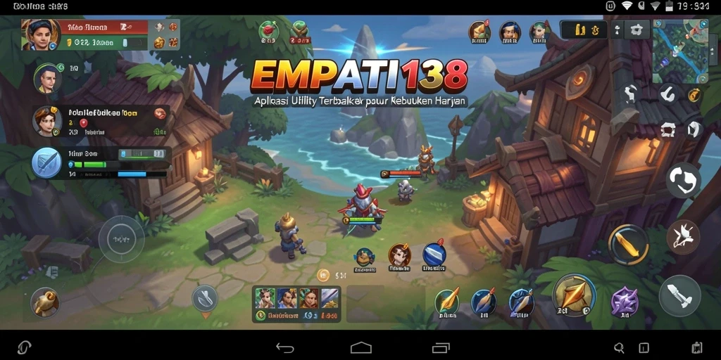 Tampilan screenshot aplikasi Utility EMPATI138 yang menawan.