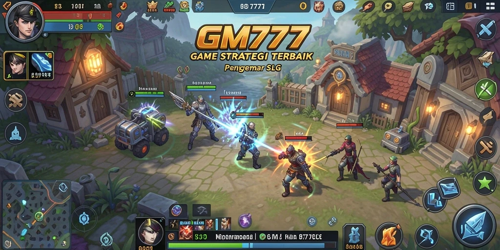Tampilan gameplay GM777 yang mendebarkan dan penuh strategi.