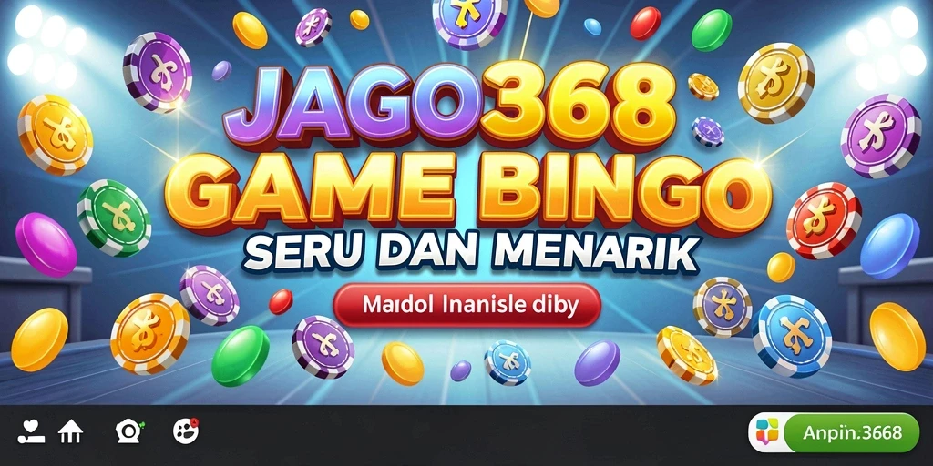 Tampilan gameplay menarik dari JAGO368 dengan suasana Bingo yang seru.