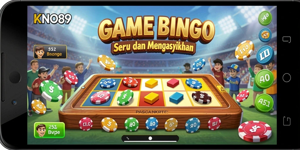 Screenshot gameplay KNO89 yang menunjukkan keseruan permainan Bingo.
