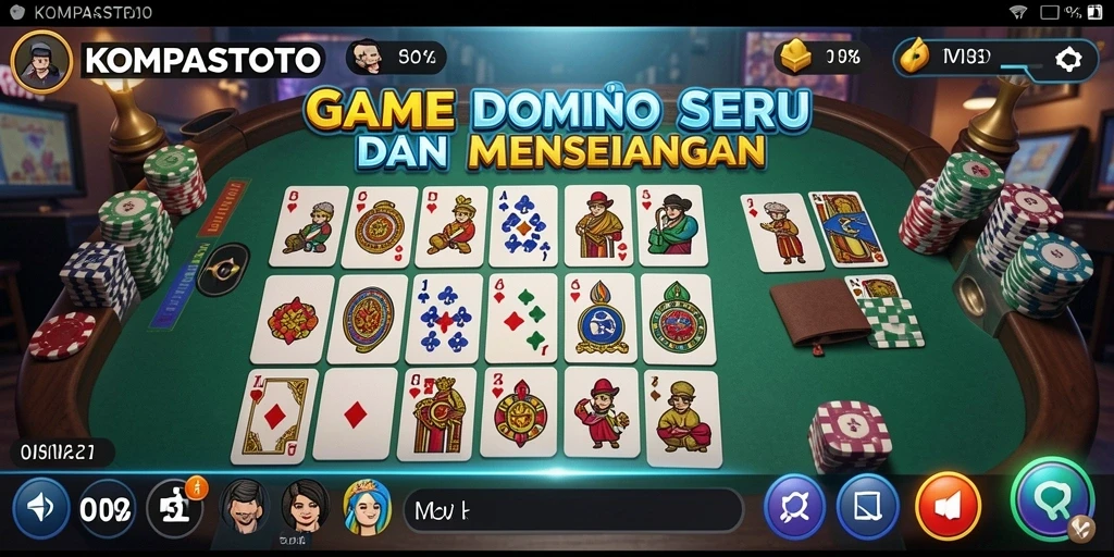 Tampilan gameplay menarik dari KOMPASTOTO yang penuh tantangan.