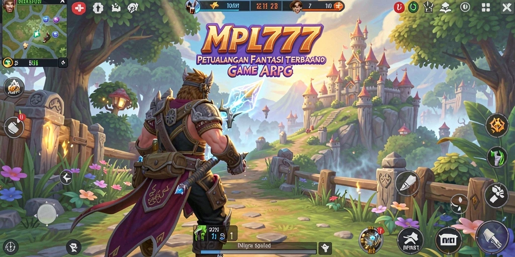 Tampilan gameplay ARPG seru dari MPL777 yang menampilkan pertempuran epik.
