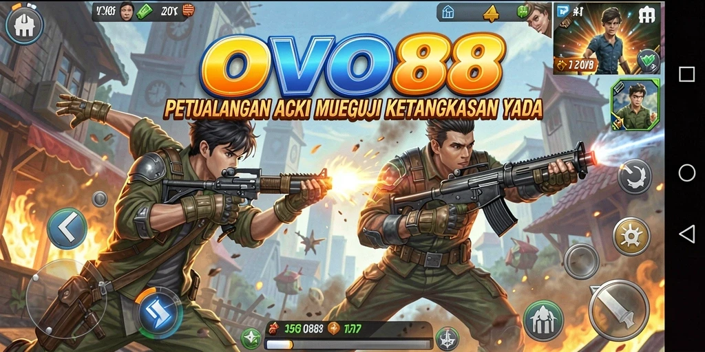 Gameplay seru dan mendebarkan OVO88 dalam aksi.