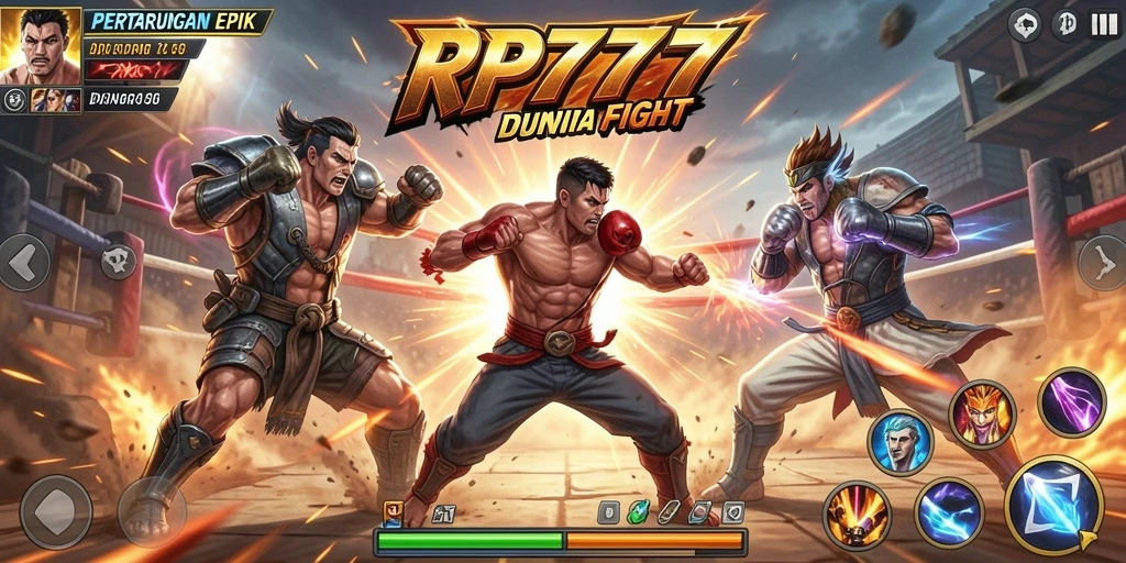 Tangkapan layar gameplay <strong>RP777</strong> menampilkan aksi pertarungan yang menarik.