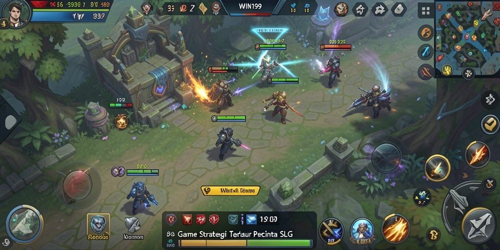 Tangkapan layar gameplay yang intens di <strong>WIN199</strong> menunjukkan pertempuran strategi yang mendebarkan.